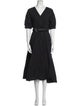 3.1 Phillip Lim V-Neck Midi Length Dress