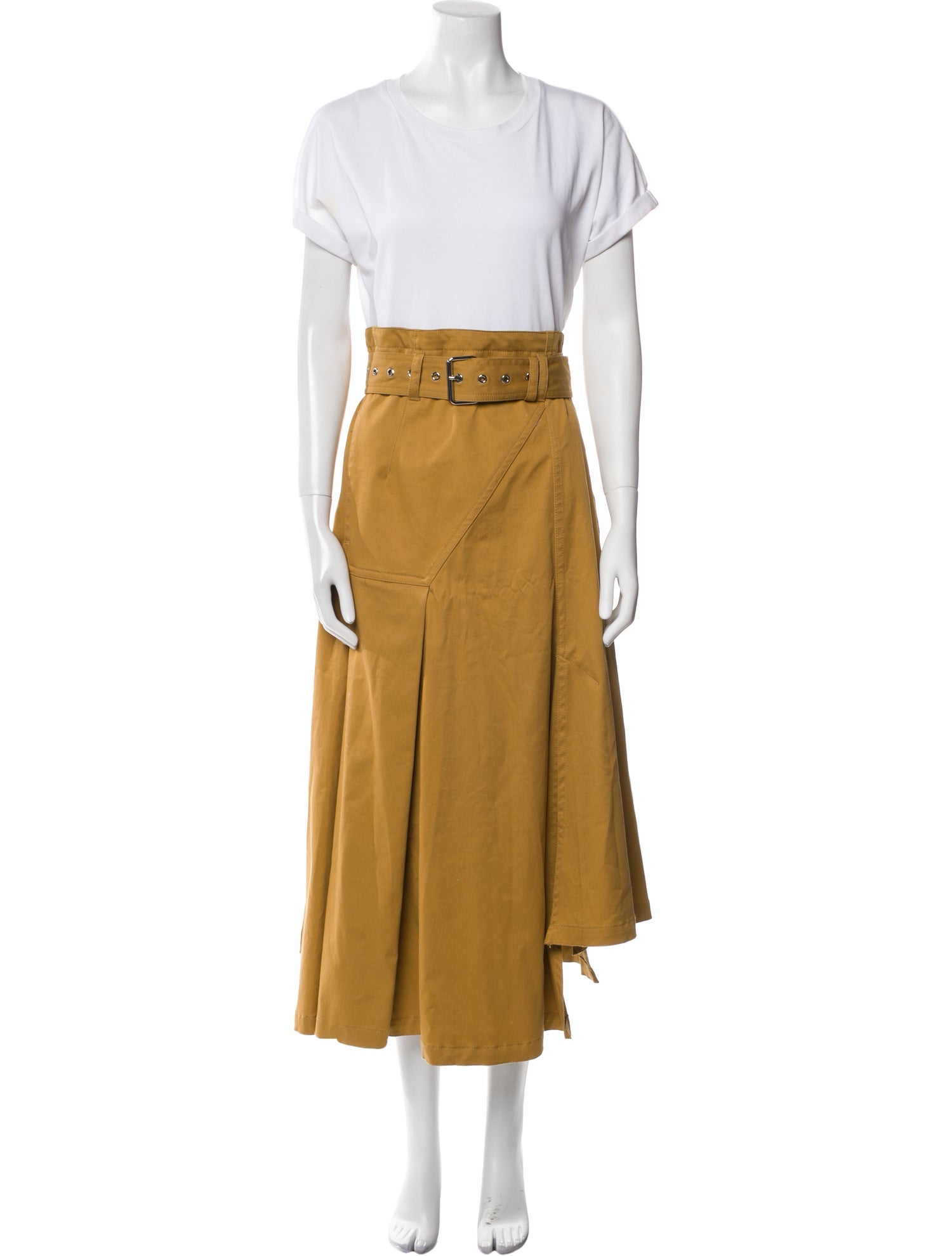 3.1 Phillip Lim Crew Neck Long Dress