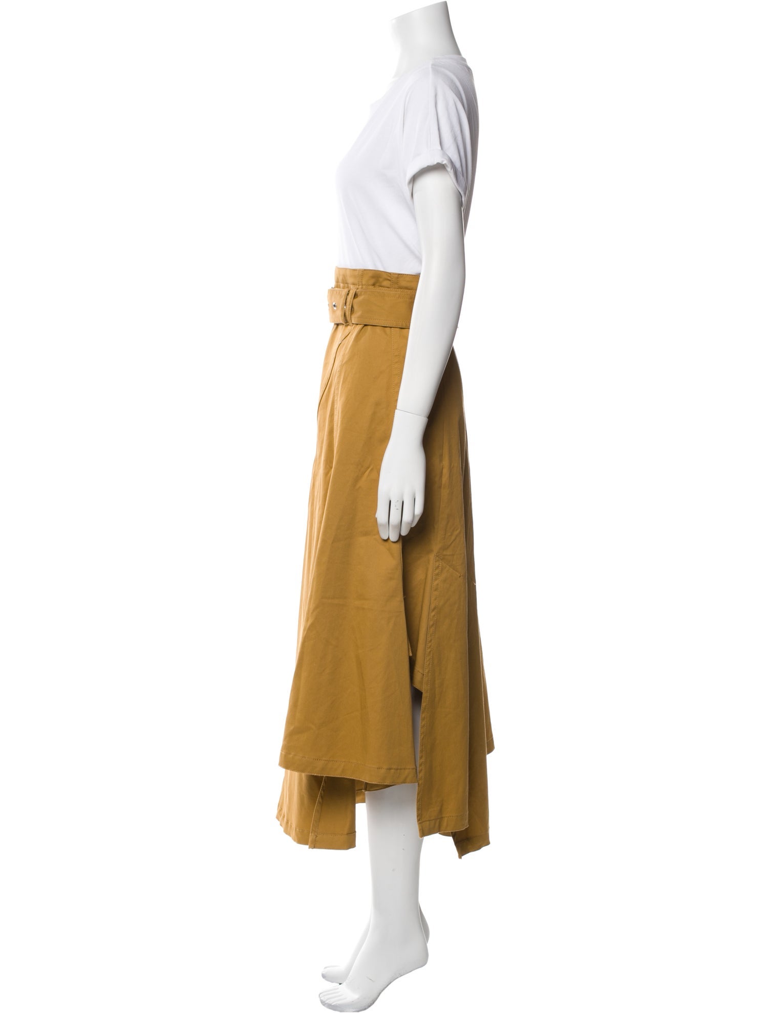 3.1 Phillip Lim Crew Neck Long Dress