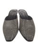 3.1 Phillip Lim Suede Crystal Embellishments Mules