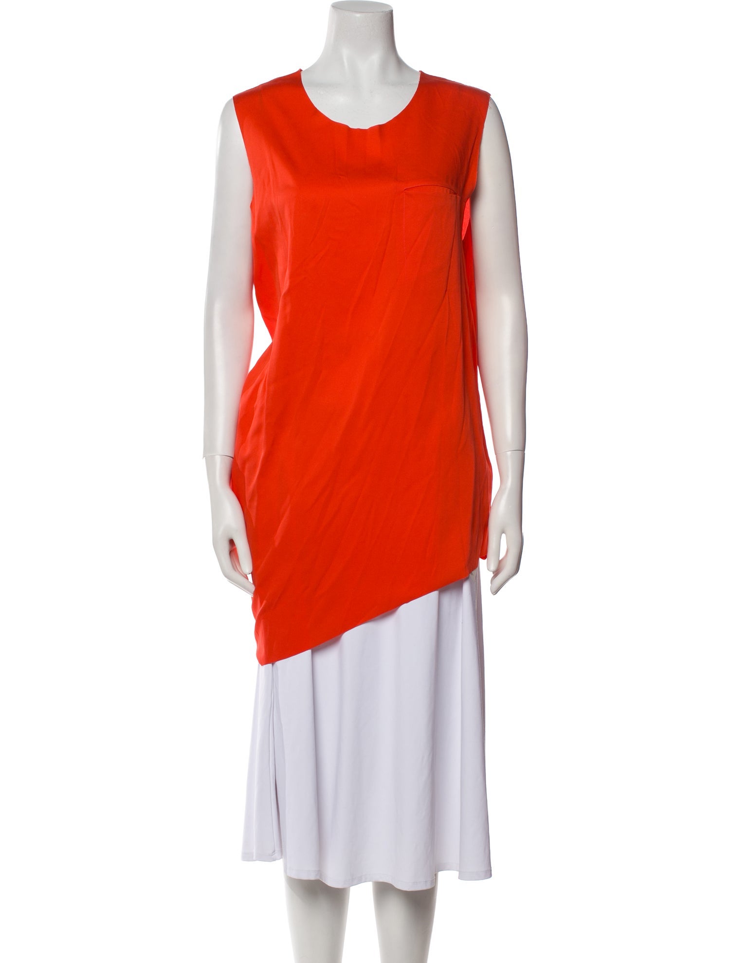 3.1 Phillip Lim Silk Scoop Neck Tunic