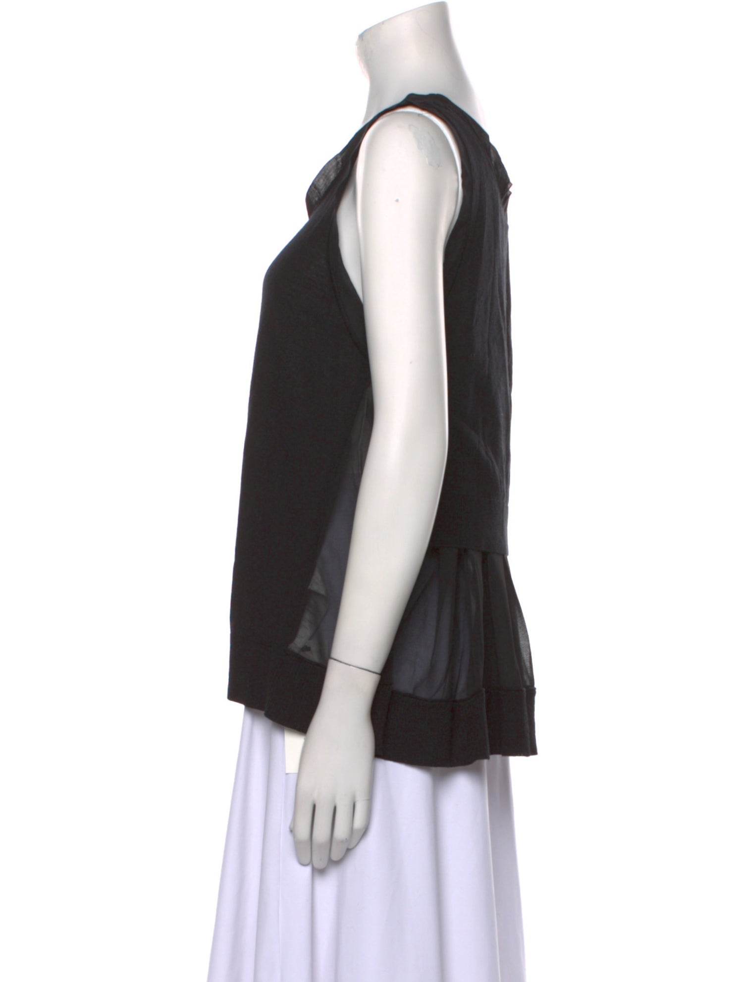 3.1 Phillip Lim V-Neck Sleeveless Top