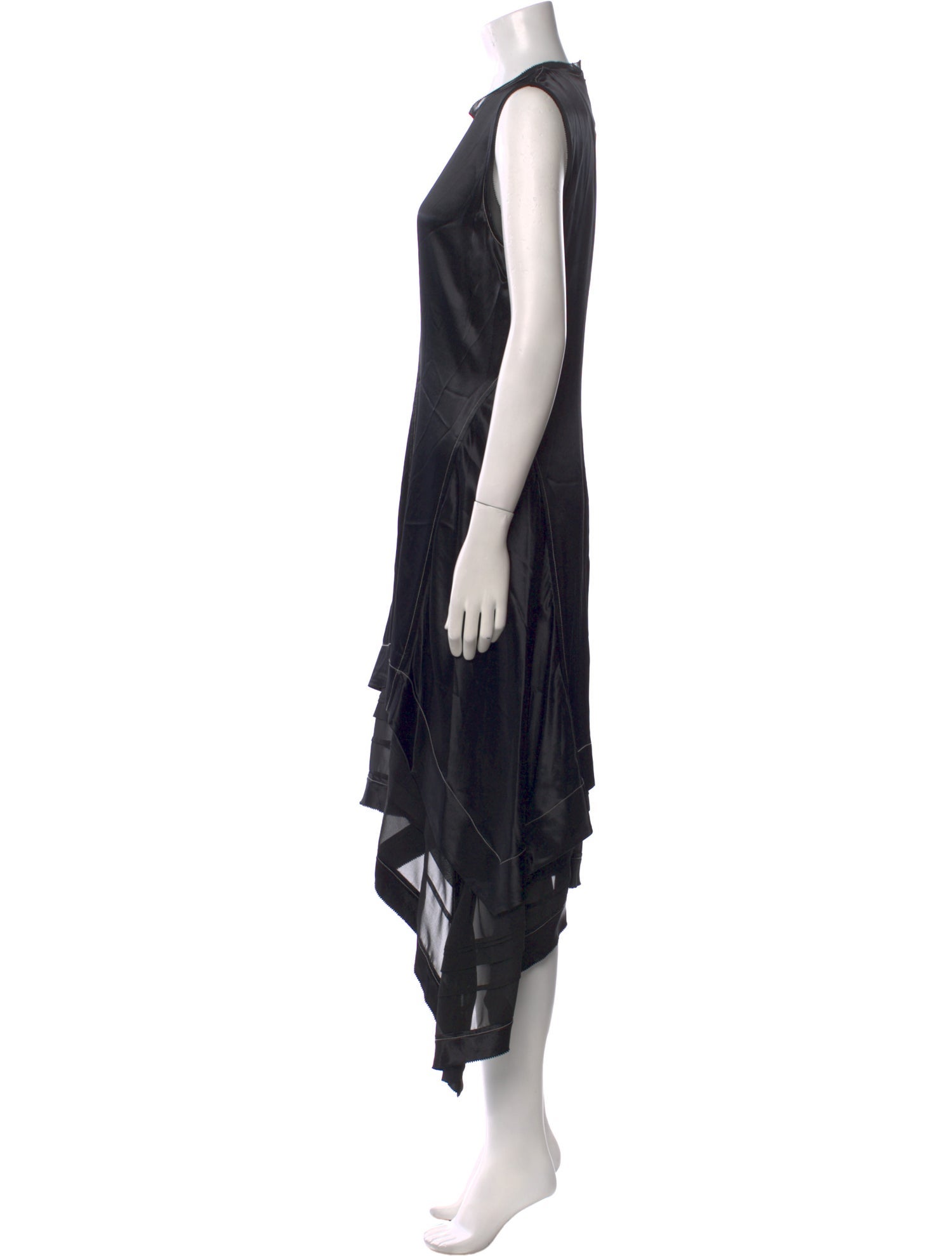 3.1 Phillip Lim Crew Neck Long Dress