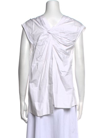 3.1 Phillip Lim Crew Neck Short Sleeve Blouse