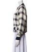 3.1 Phillip Lim Plaid Print Bomber Jacket