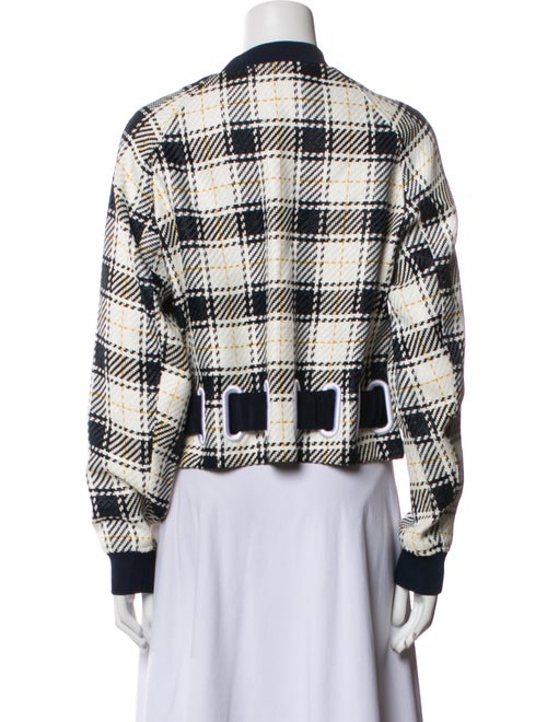 3.1 Phillip Lim Plaid Print Bomber Jacket