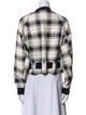 3.1 Phillip Lim Plaid Print Bomber Jacket