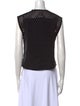 3.1 Phillip Lim Crew Neck Sleeveless Crop Top