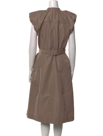 3.1 Phillip Lim Crew Neck Midi Length Dress