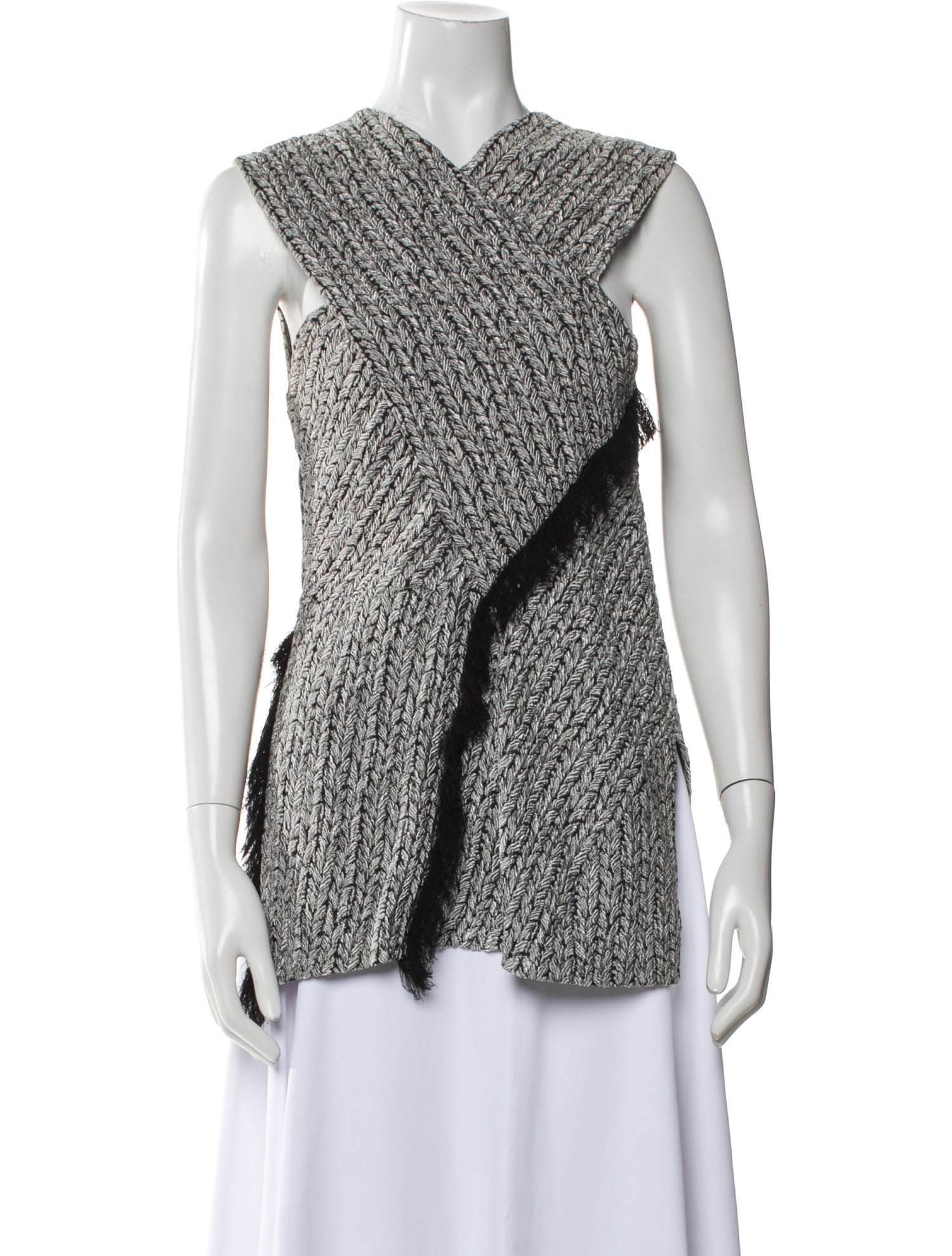 3.1 Phillip Lim Printed Crew Neck Top