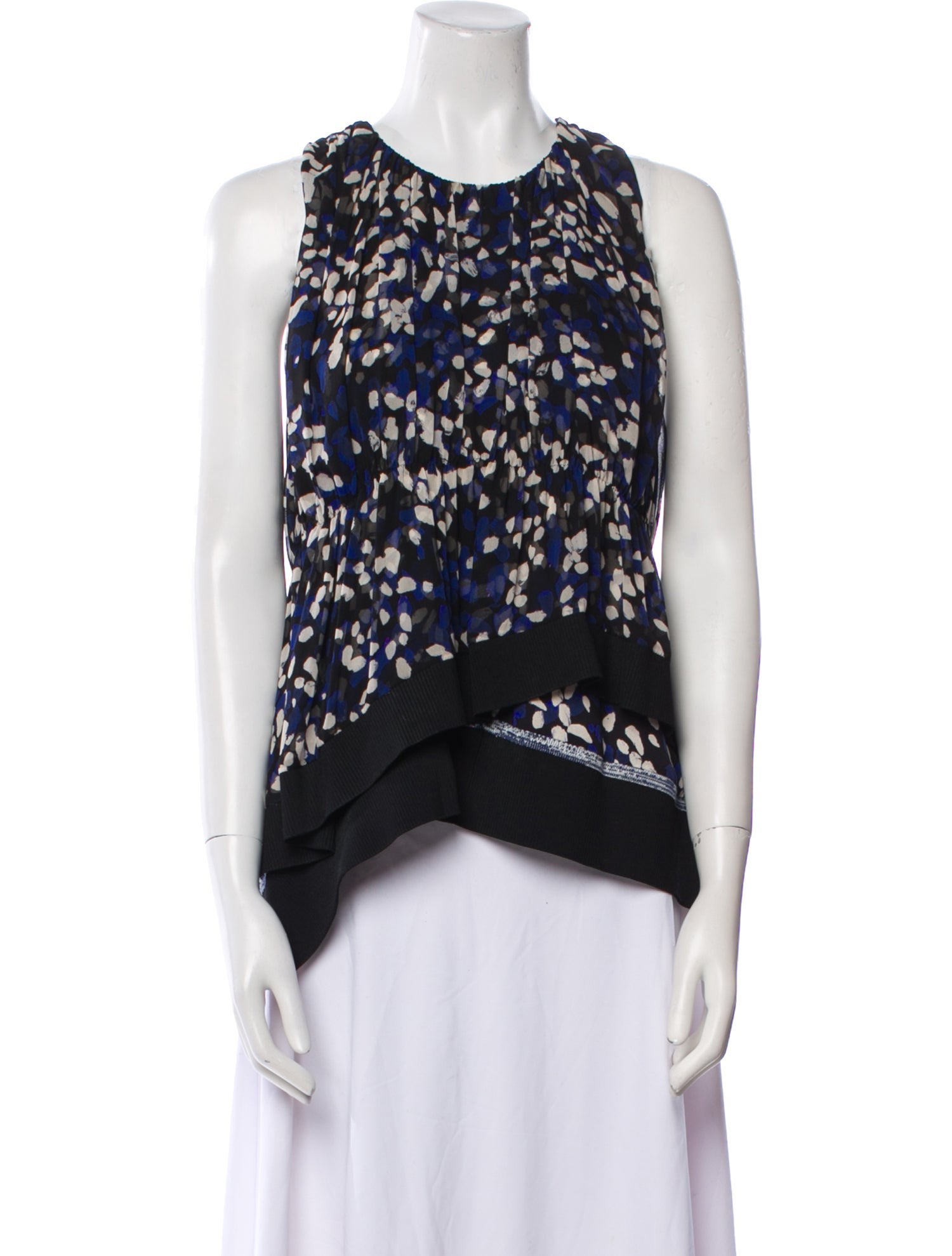 3.1 Phillip Lim Silk Printed Top