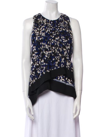 3.1 Phillip Lim Silk Printed Top