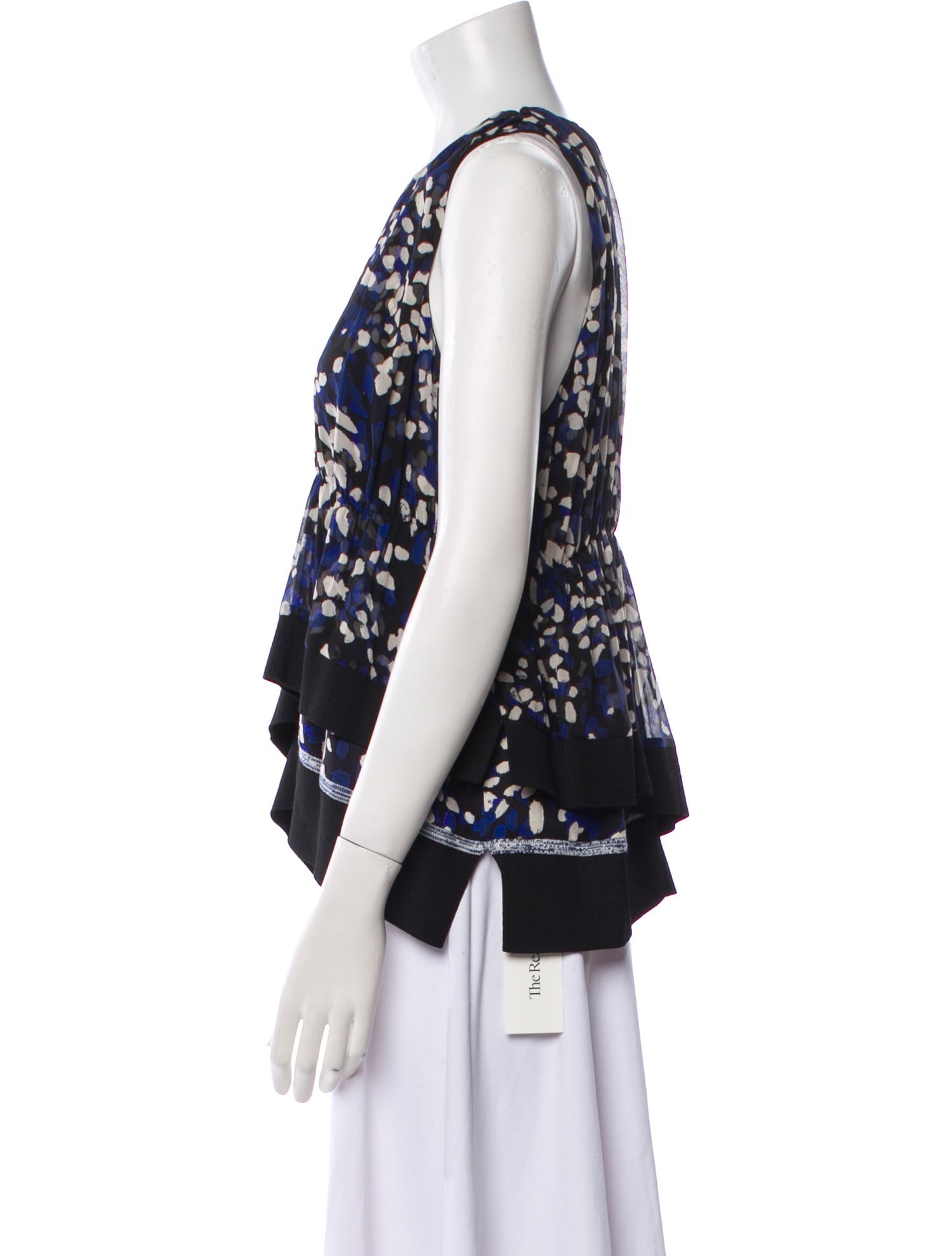 3.1 Phillip Lim Silk Printed Top