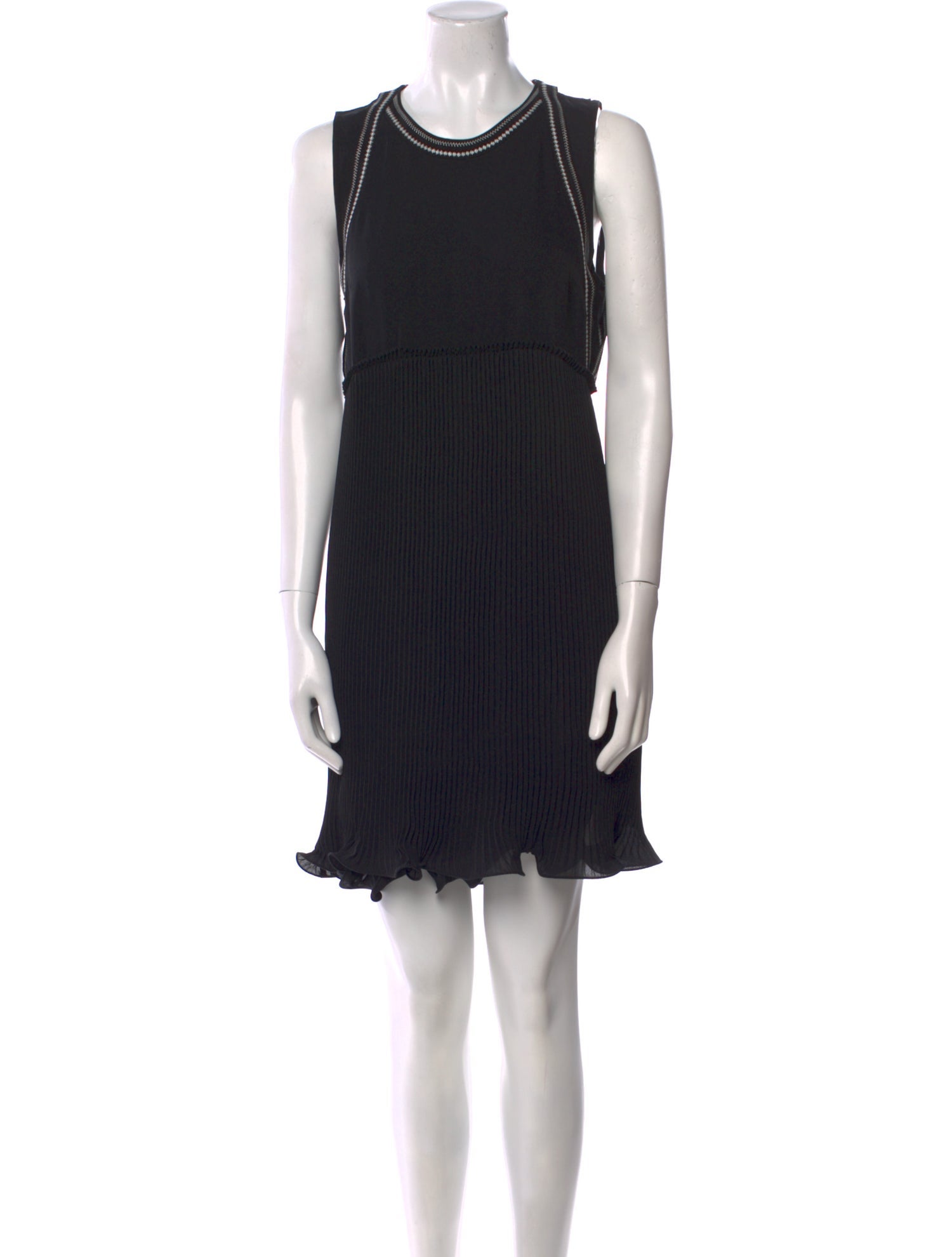 3.1 Phillip Lim Crew Neck Mini Dress