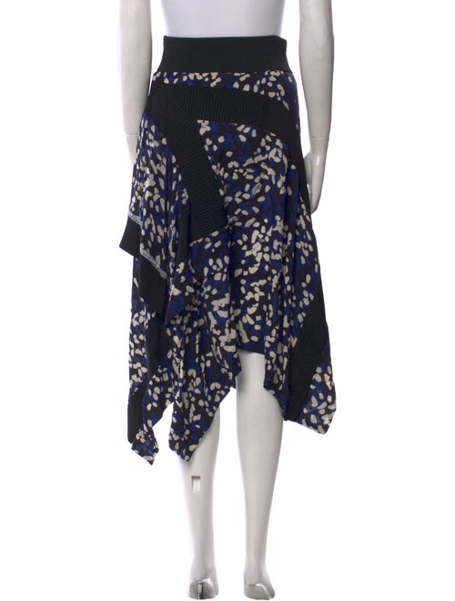 3.1 Phillip Lim Silk Midi Length Skirt