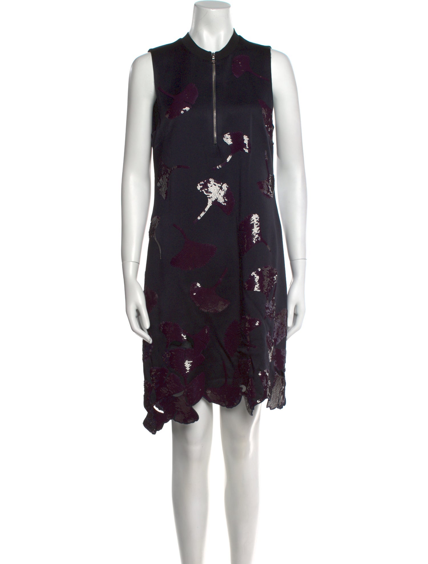 3.1 Phillip Lim Floral Print Knee-Length Dress