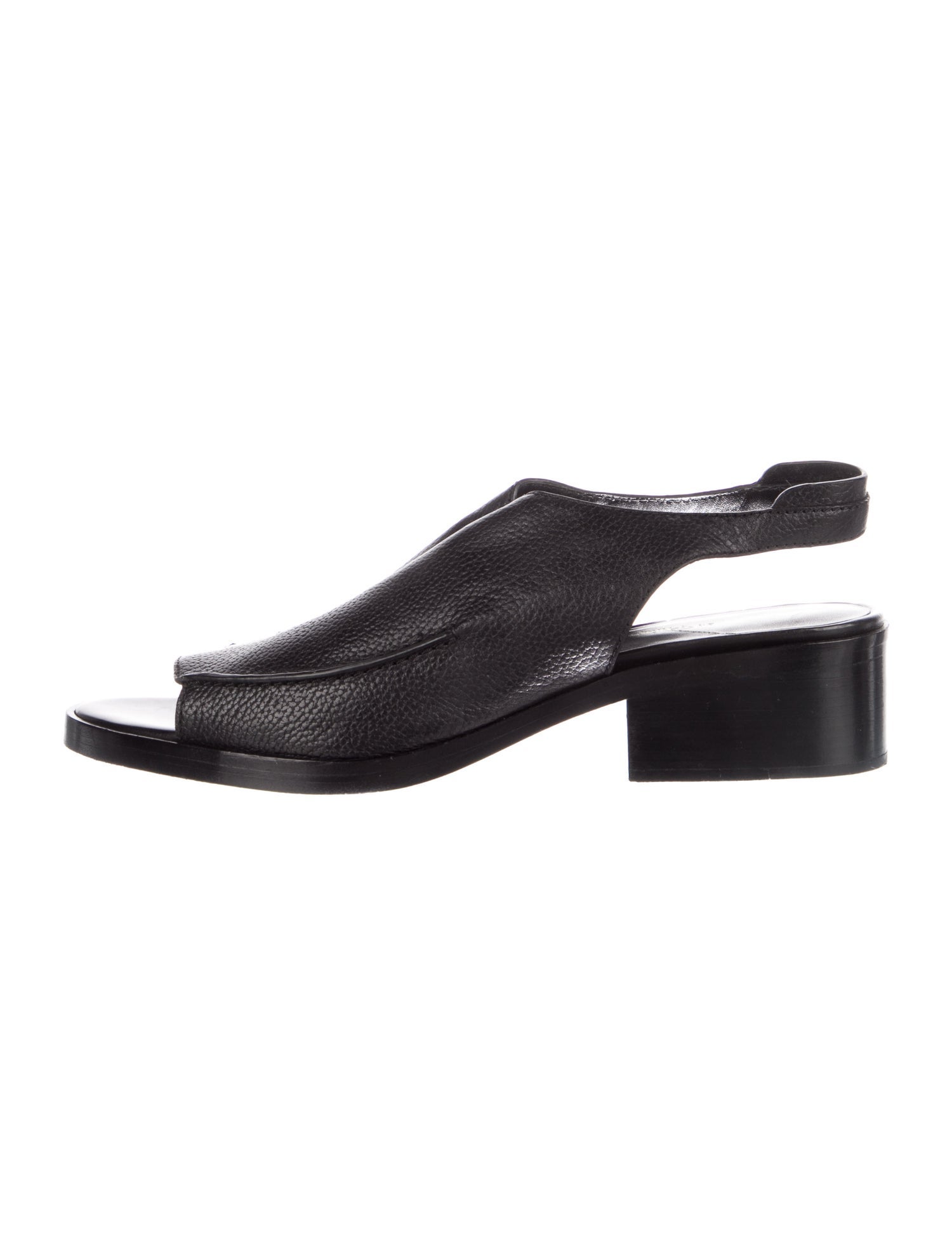 3.1 Phillip Lim Leather Slingback Sandals