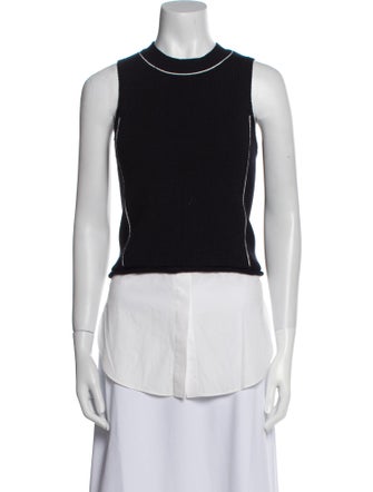 3.1 Phillip Lim Crew Neck Sleeveless Top