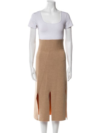 3.1 Phillip Lim Wool Cutout Accent Skirt Set
