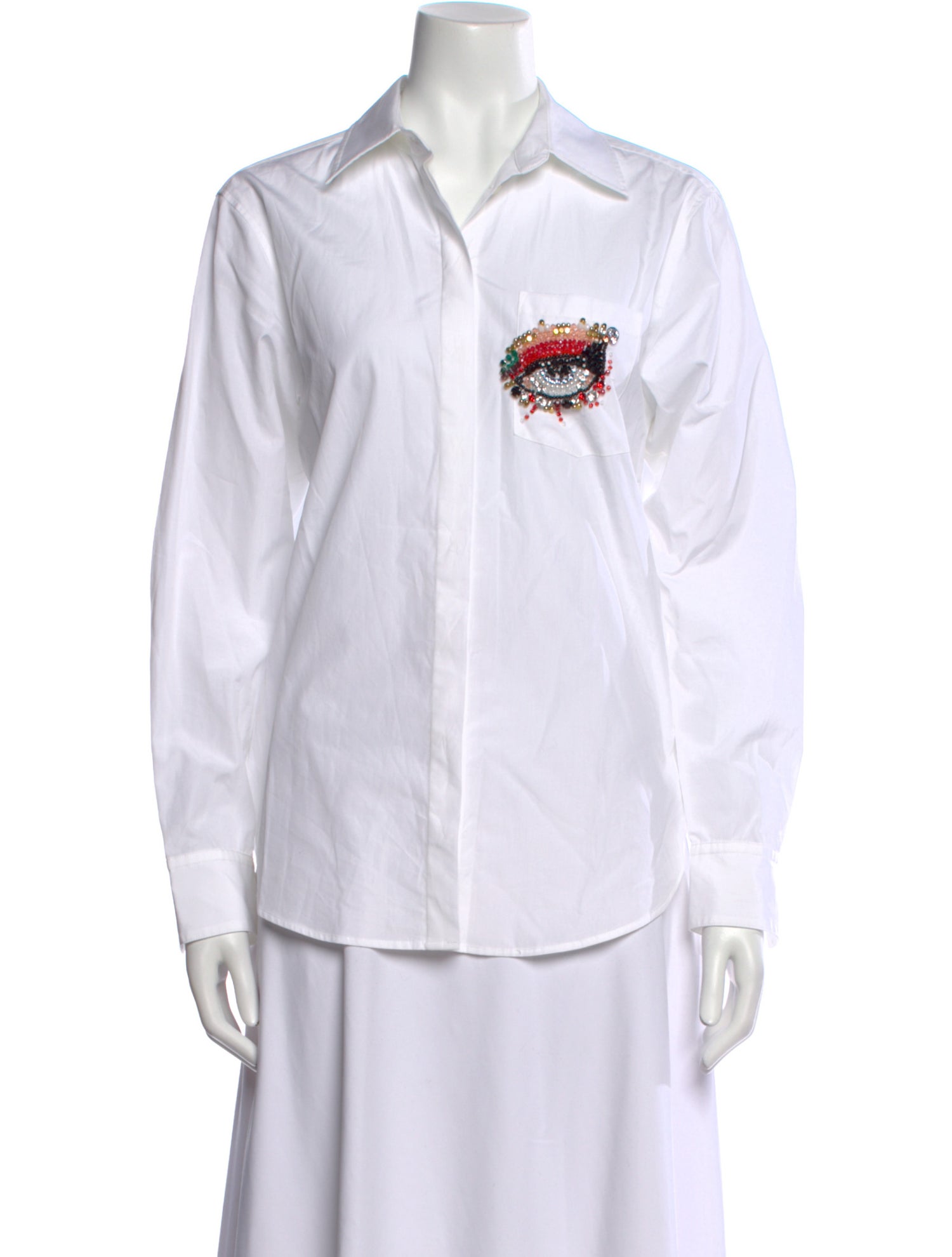 3.1 Phillip Lim Long Sleeve Button-Up Top