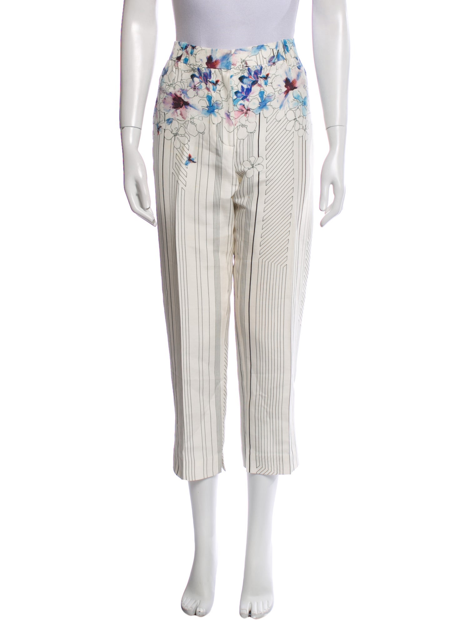 3.1 Phillip Lim Printed Straight Leg Pants