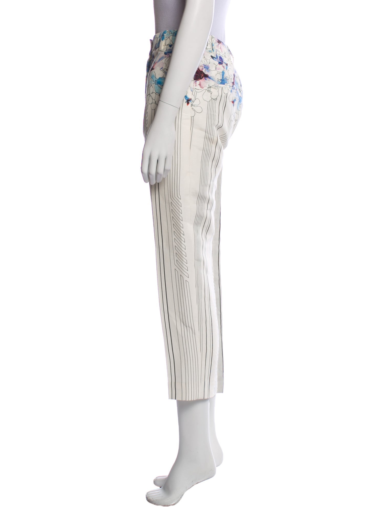 3.1 Phillip Lim Printed Straight Leg Pants