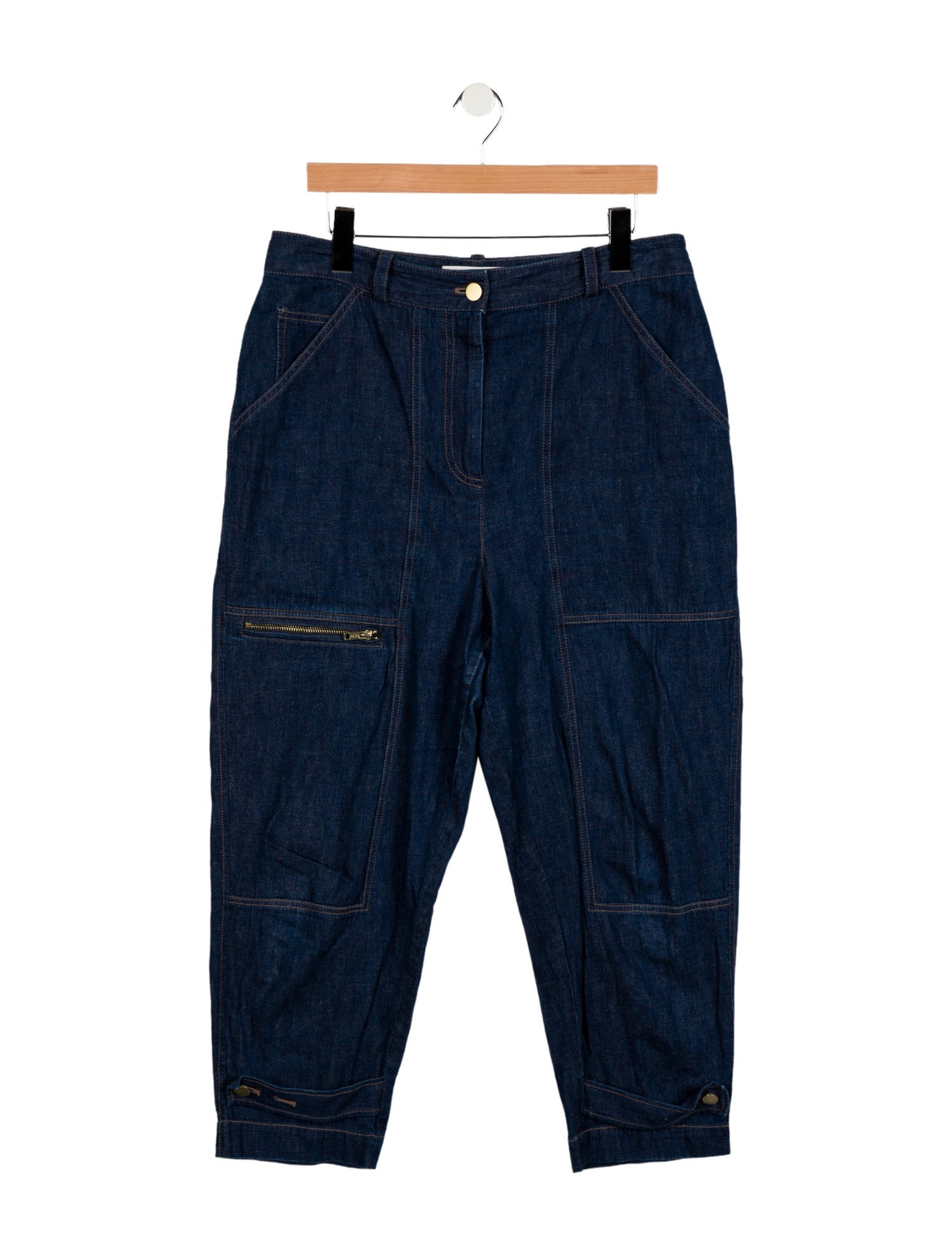 3.1 Phillip Lim High-Rise Straight Leg Jeans