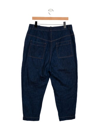 3.1 Phillip Lim High-Rise Straight Leg Jeans