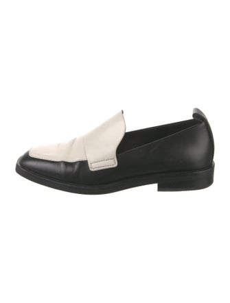 3.1 Phillip Lim Leather Colorblock Pattern Loafers