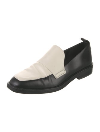 3.1 Phillip Lim Leather Colorblock Pattern Loafers