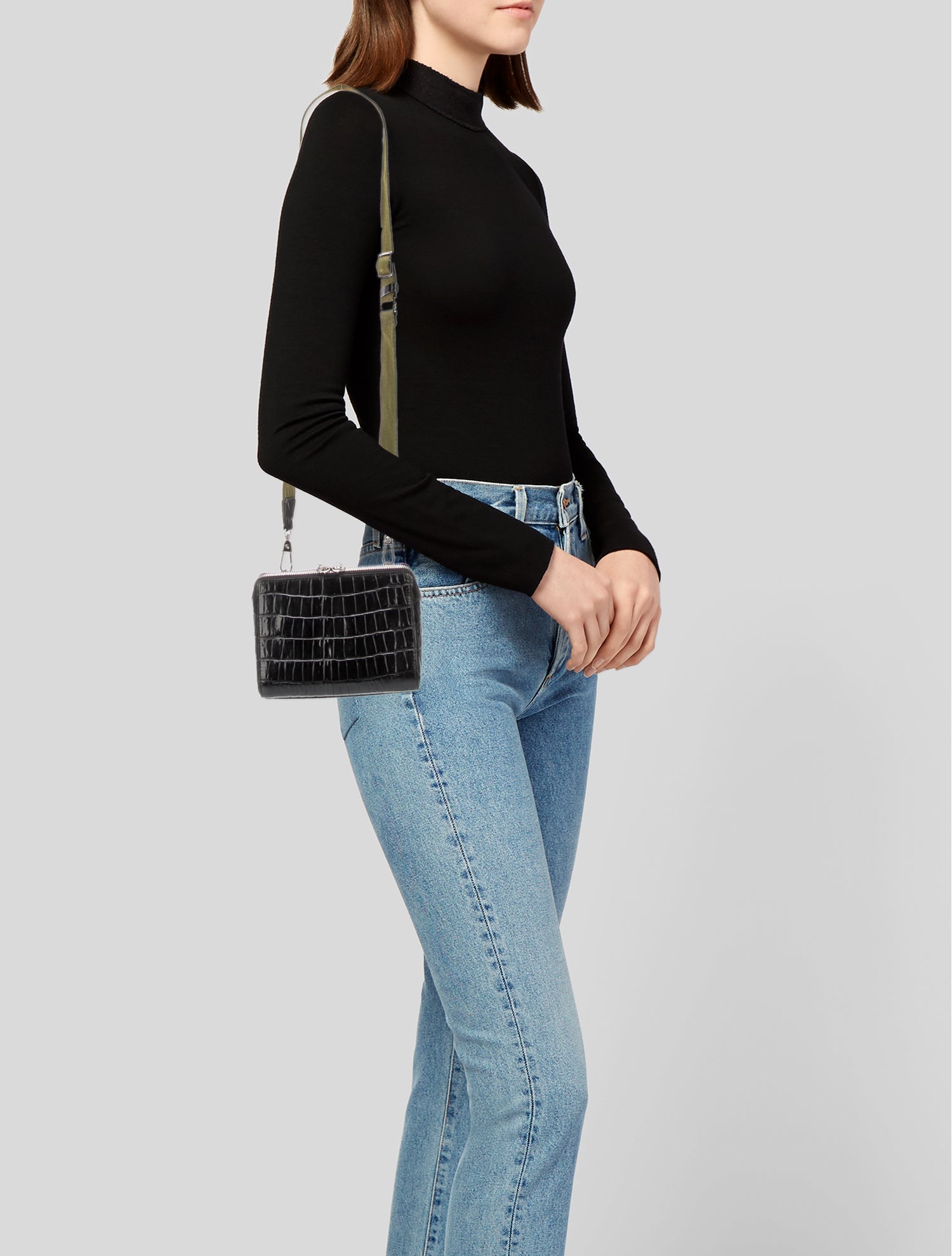 3.1 Phillip Lim Leather Messenger Bag