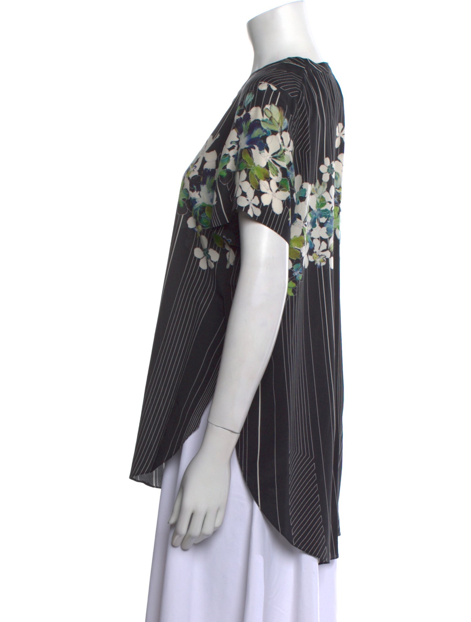 3.1 Phillip Lim Silk Striped Blouse