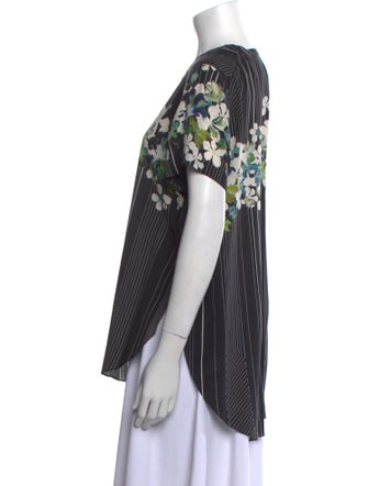 3.1 Phillip Lim Silk Striped Blouse