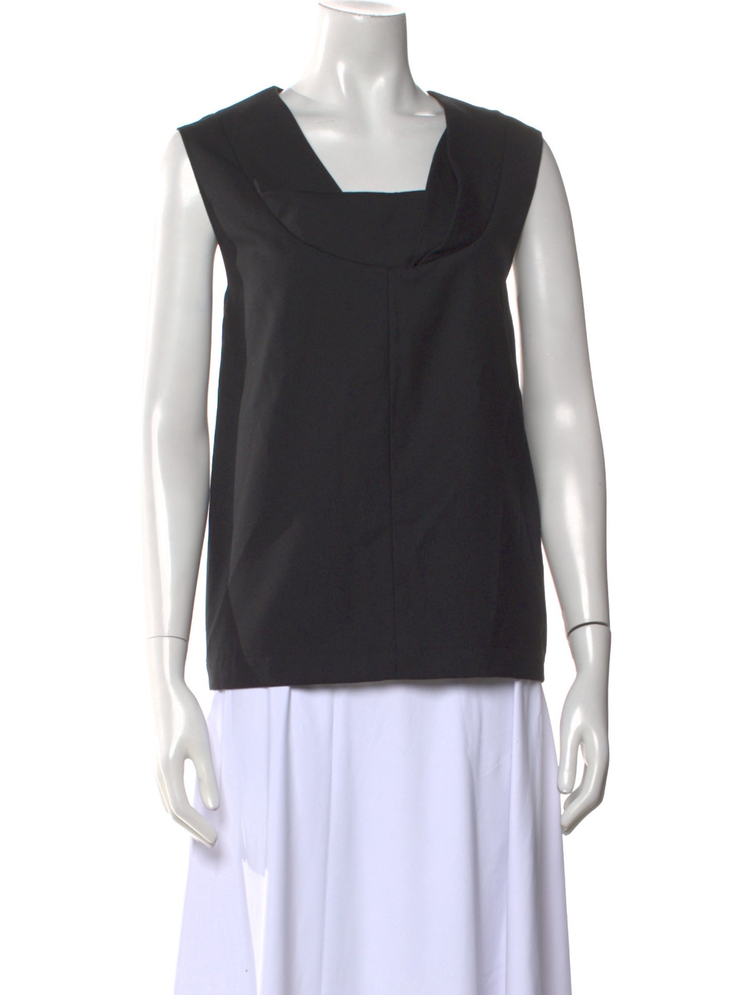 3.1 Phillip Lim Cowl Neck Sleeveless Top