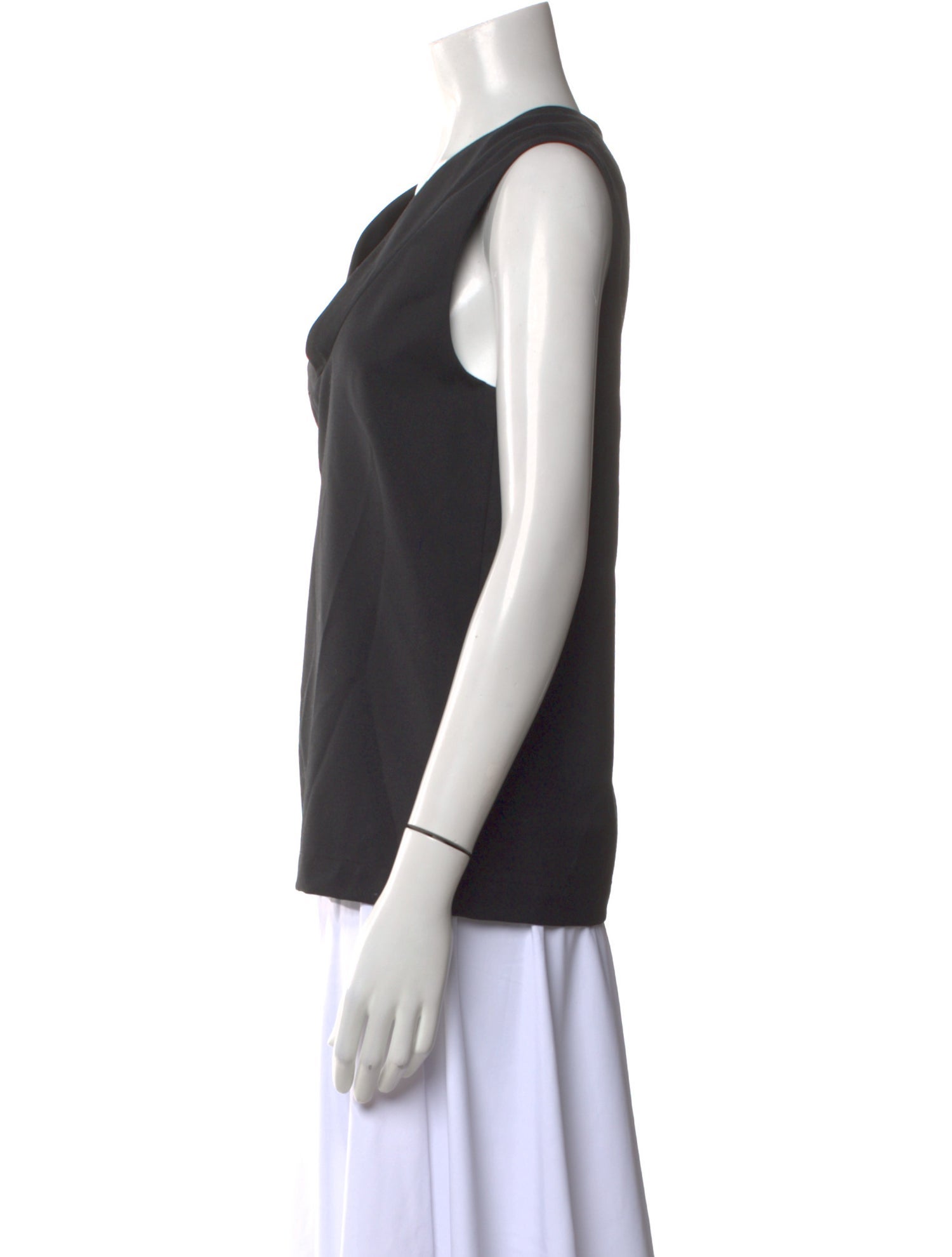 3.1 Phillip Lim Cowl Neck Sleeveless Top