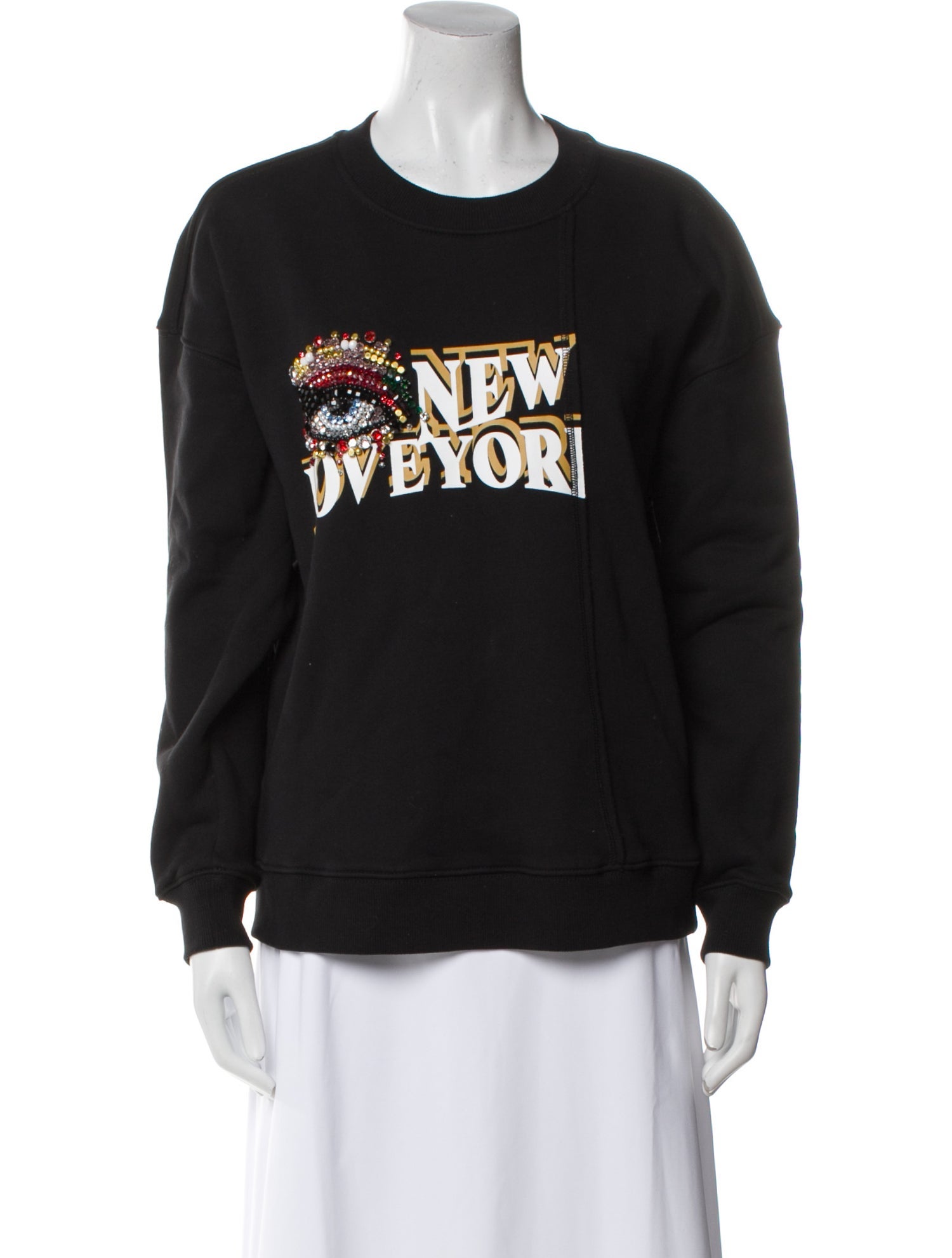 3.1 Phillip Lim Graphic Print Crew Neck Sweater w/ Tags