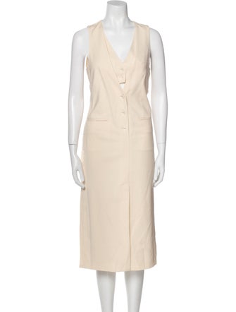 3.1 Phillip Lim Wool Midi Length Dress