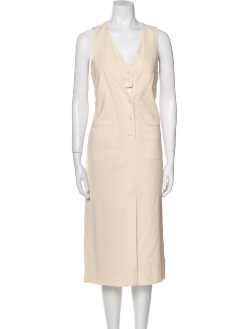 3.1 Phillip Lim Wool Midi Length Dress