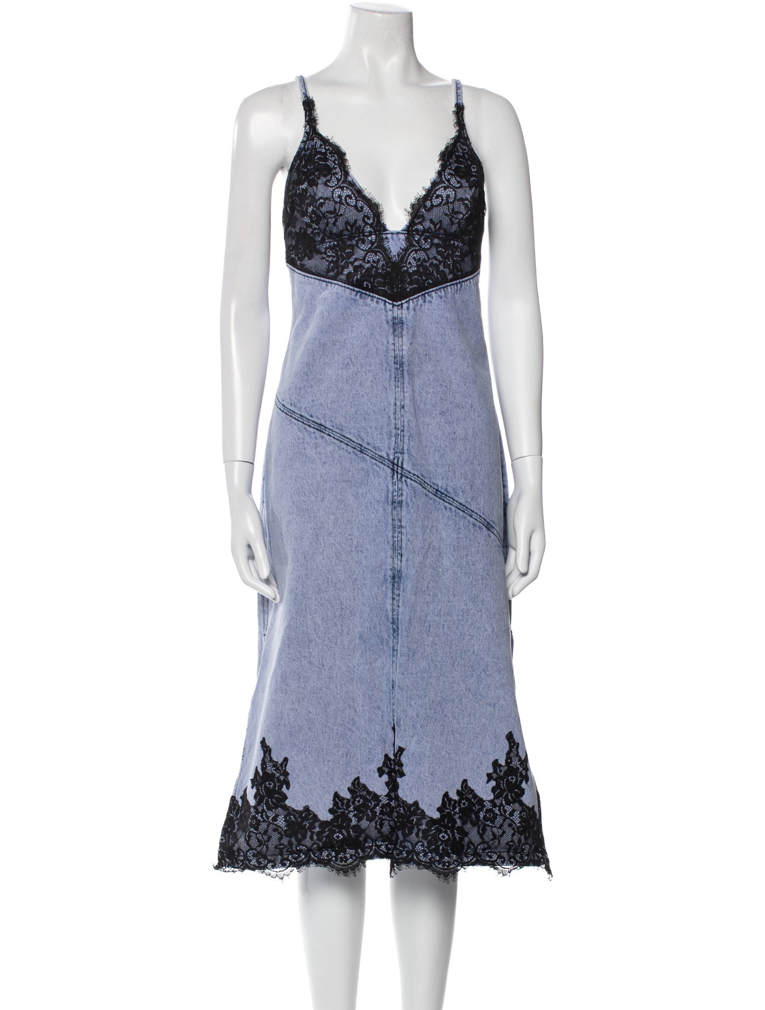 3.1 Phillip Lim Lace Pattern Midi Length Dress