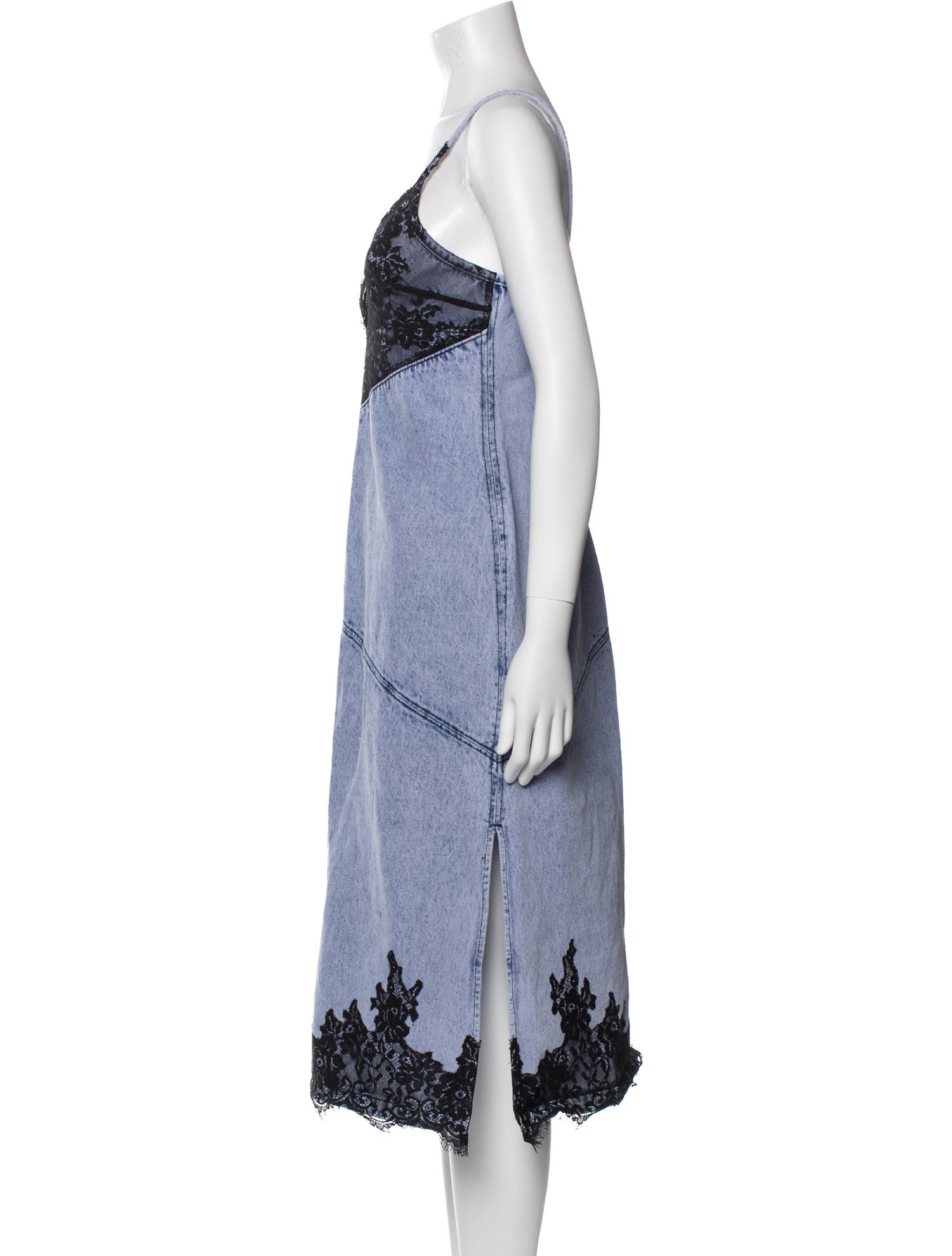 3.1 Phillip Lim Lace Pattern Midi Length Dress