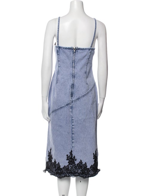 3.1 Phillip Lim Lace Pattern Midi Length Dress