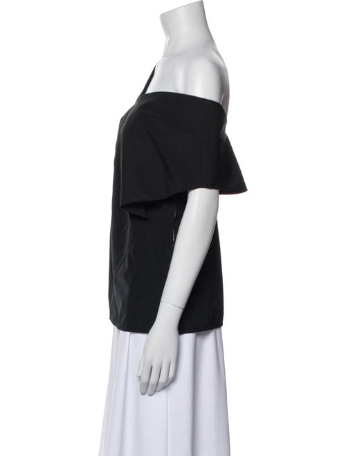 3.1 Phillip Lim Cowl Neck Short Sleeve Top