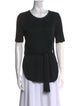 3.1 Phillip Lim Scoop Neck Short Sleeve T-Shirt