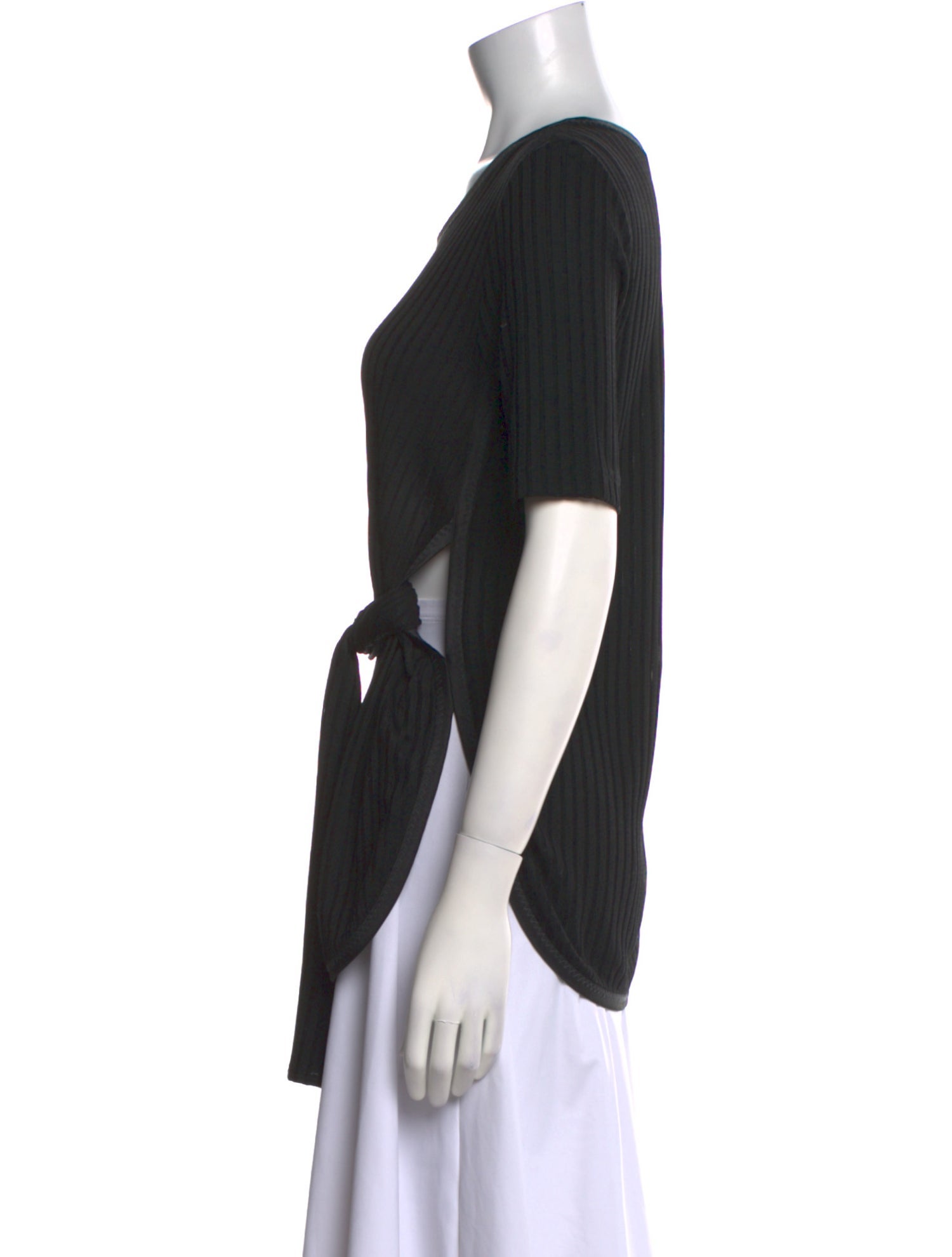 3.1 Phillip Lim Scoop Neck Short Sleeve T-Shirt