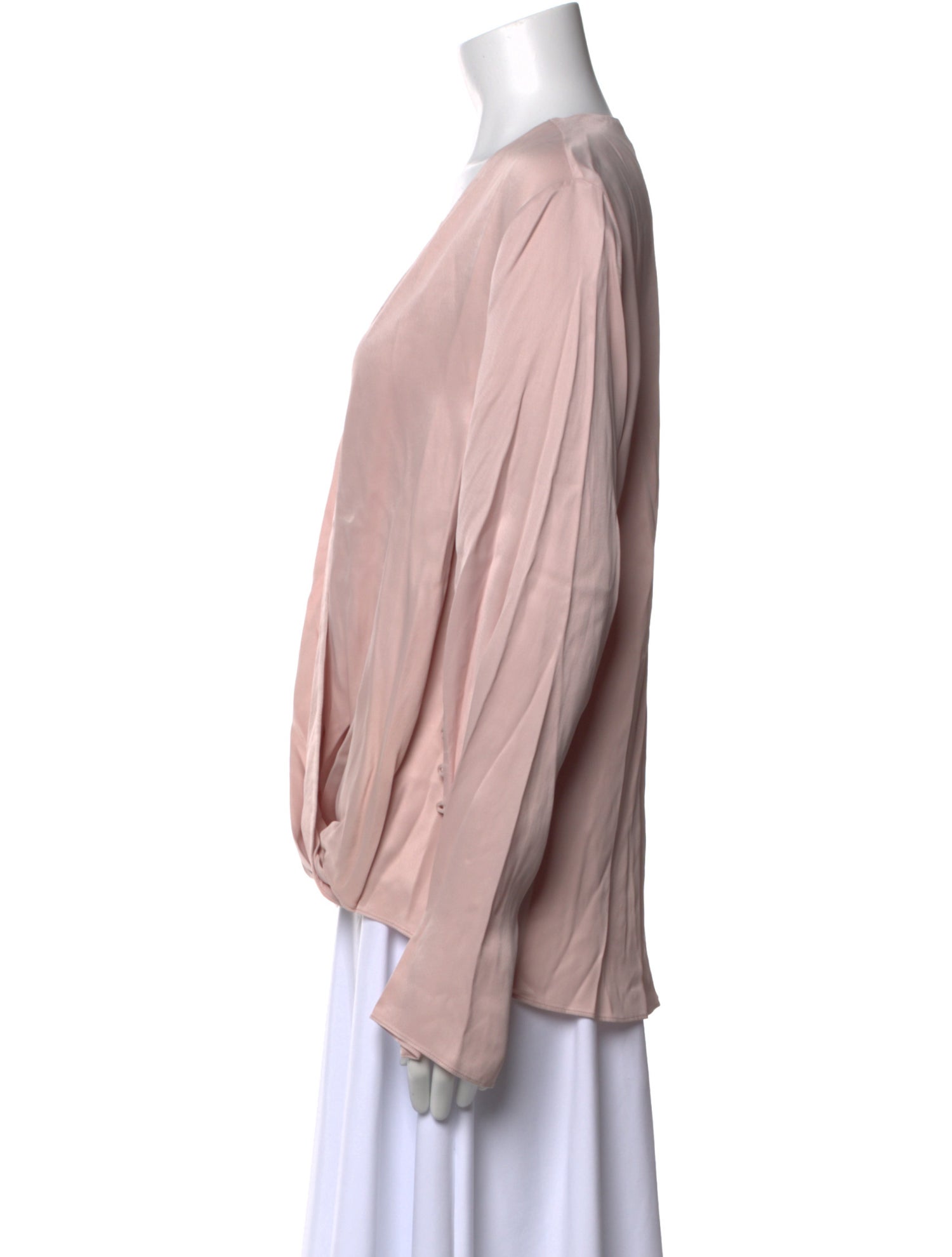 3.1 Phillip Lim V-Neck Long Sleeve Blouse