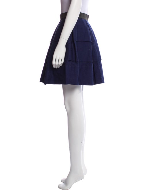 3.1 Phillip Lim Grosgrain Trim Mini Skirt