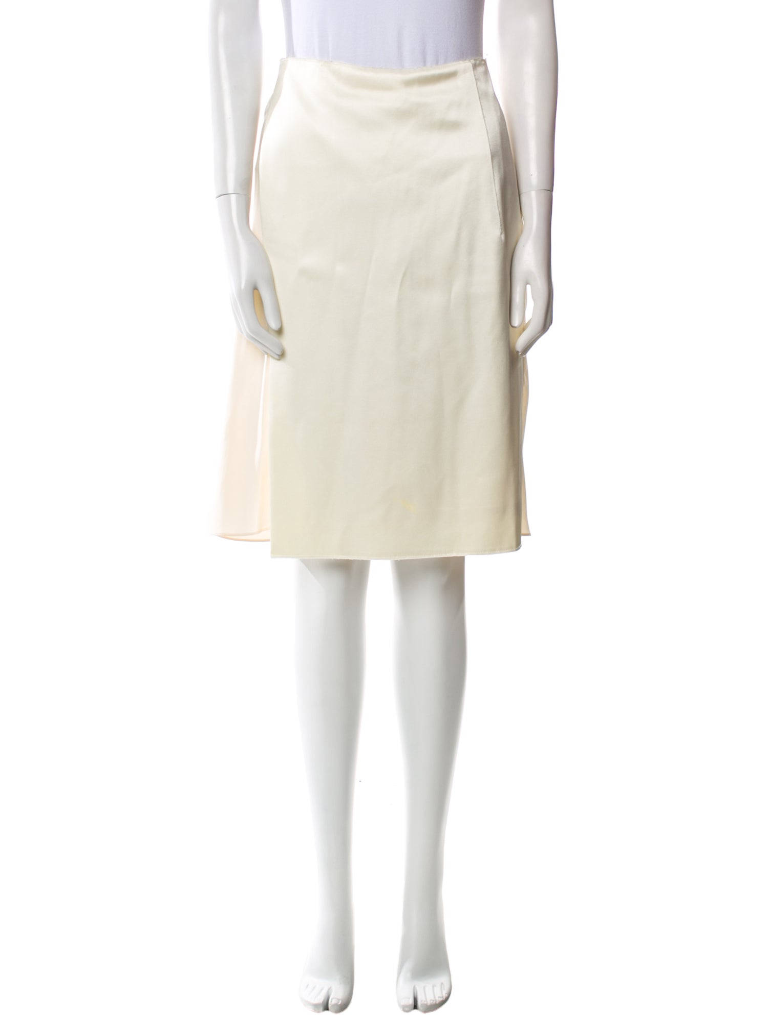 3.1 Phillip Lim Silk Knee-Length Skirt