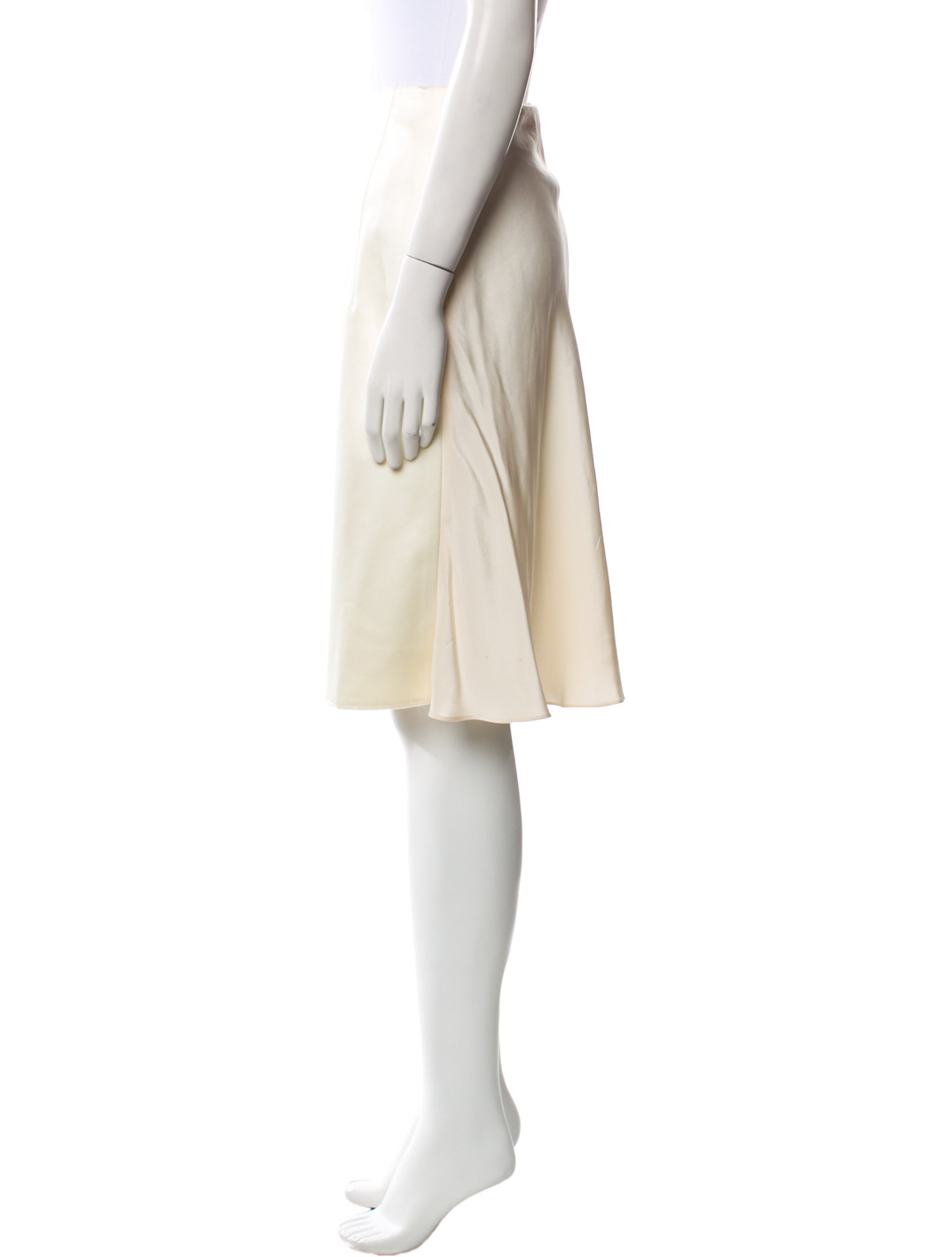 3.1 Phillip Lim Silk Knee-Length Skirt