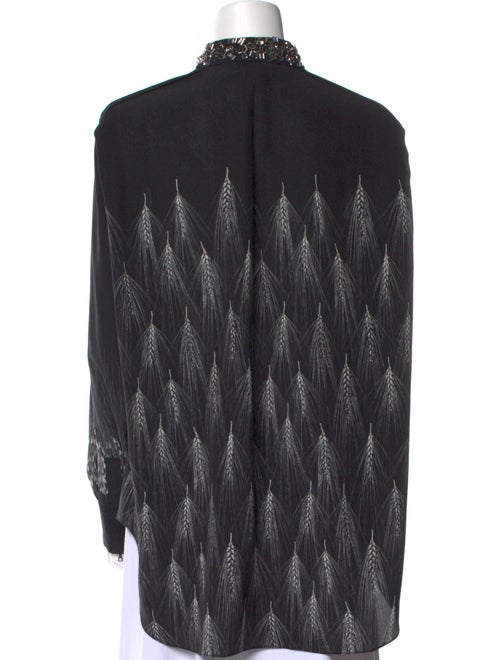 3.1 Phillip Lim Silk Printed Button-Up Top