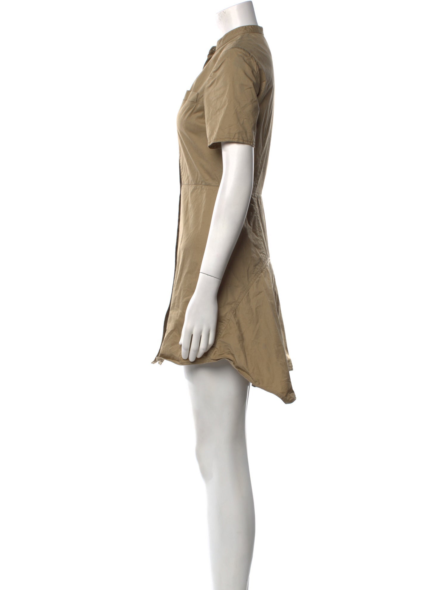 3.1 Phillip Lim Mock Neck Mini Dress